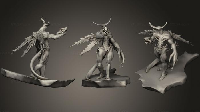 Figurines heroes, monsters and demons (HAMBUG HAMLET BUG, STKM_0851) 3D models for cnc